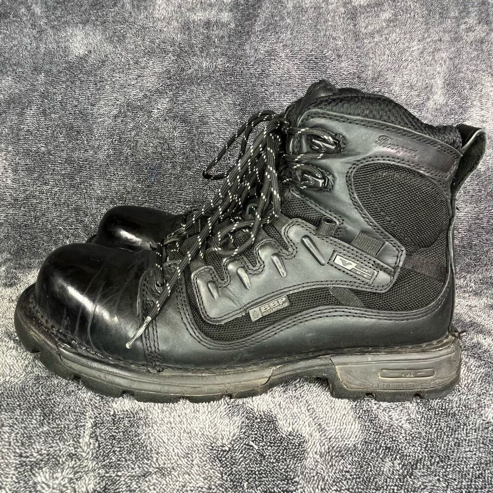 Thorogood GenFlex2 6” Side Zip Waterproof Tactical Boots Size M 8.5/W 10.5